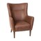 Flash Furniture Dark Brown Faux Leather Wingback Accent Chair QY-B235-DBR-GG - alternate 10